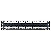Panduit CP48WSBLY D-Sub Tools & Hardware Patch Panel 48 Port with LBLs Black
