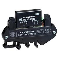 Sensata Technologies - Crydom DRA1-MCX380D5 Indicator DIN Mt 380 VAC/5A out 4-15 VDC input