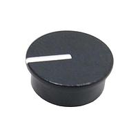 Eagle Plastic Devices 450-CP186 Knobs & Dials BLACK CAP 10.8mm