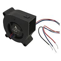 Delta Electronics, Inc. BFB0512VHD-F00 Blowers Blower, 50x20mm, 12VDC, Ball, 3-Lead Wires, Lock Rotor Sensor, Tachometer
