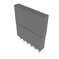 Samtec ESQ-106-33-L-S Sockets Elevated Socket Strip, 0.100" Pitch