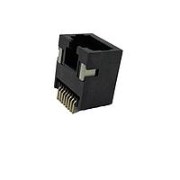 Adam Tech MTJ-88WAX1 Modular 8P8C TYPE WA GLD FLSH BLK