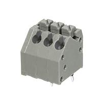 Same Sky (formerly CUI Devices) TBL002B-350-15GY-2GY Fixed Terminal Blocks 15 Poles, Screwless, 45, 3.50 mm Pitch, 24-18 (AWG)