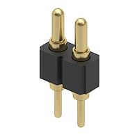 Mill-Max 825-22-002-10-001101 Spring-Loaded 2P SPRING-LOAD HDR VERT MT THRU HOLE