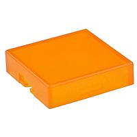 NKK Switches AT4074D Button SQUARE AMBER LENS FOR UB ILLUMINATED