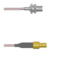 Amphenol Custom Cable Q-0403L0005036i RF Cable Assemblies BNC-SJB/SMB-SJ G316 36I