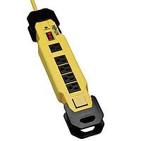 Tripp Lite TLM615SA Surge Protectors 6 Outlet Yellow 15' cord 2400 Joules