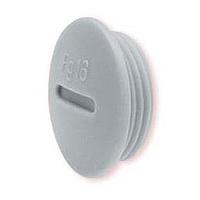 Heyco 3408 Threaded Plug TP M25 GRAY