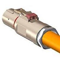 Amphenol Technical Products PL18T-301-35 Connectors 10mm 1POS Plug Assy, Blue, with HVIL