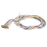 ITT Cannon MDM-25PH006B Micro-D D-Sub Connectors MICRO 25 M 36" RBW
