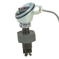 OMEGA SYS/FP7002A/FP7030-GI Paddlewheel Flow & Temperature Meter (± 2 %, 93 °C, 460 GPM, 3 in, NPT Female, 12 to 18 Vdc)
