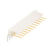 AMP Connectors - TE Connectivity 4-641216-2 Shrouded FRICTION LCK HDR 12P R.A. Post gold