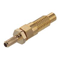 Radiall 1003-1571-003 Connectors SMC / STRAIGHT JACK MALE CRIMP TYPE FOR 2.6/50 S CABLE GOLD