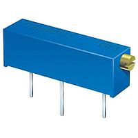 Bourns 3006P-1-200ZLF 0.75 in Rectangular Trimming Potentiometer 20ohm 3/4" 10% Sealed Multi Turn