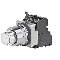 SIEMENS 52PT6LBA Push-to-Test PTT/ILL PB,MTD,LED MOD 24V,WHT,1NO-1NC