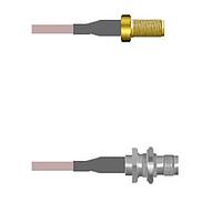 Amphenol Custom Cable Q-2V04F0005012i RF Cable Assemblies SMA-SJ/TNC-SJB G316 12I