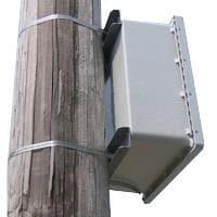 Hammond Manufacturing PJPOLEMNT6 Pole Mounting Rail Pole Mount Kit PJ 664, 864