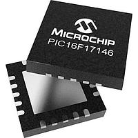 Microchip Technology PIC16F17146T-I/6N MCUs 28KB Flash, 512B RAM, 128B EEPROM, 12b Diff. ADCC, 1xOP-AMP, 2x16-bit dual PWM