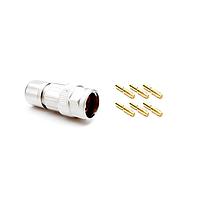 Amphenol SINE Systems MB5CKN0600-S1-KIT Straight 6P St 7.0-11.0mm grip w/ F sockets