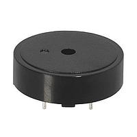 Same Sky (formerly CUI Devices) CPT-2475-92T Piezoelectric buzzer, 24 mm, 7.5 mm deep, P, 10 V, 92 dB, Through Hole, Audio Transducer