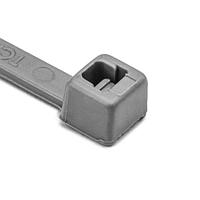 HellermannTyton 111-01459 Cable Ties High-Temp Cable Tie, 6" Long, 30lb Tensile Strength, PA46, Gray, 1000/pkg
