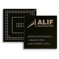 Alif Semiconductor AE302F80F5582LE-T ARM Microcontrollers - MCU E3 MCU with 2x Cortex M-55, 2x Ethos U-55, 5.5MB MRAM, 8.25MB SRAM, max peripherals, FBGA194