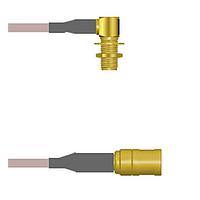 Amphenol Custom Cable Q-2P03W0005120i RF Cable Assemblies SMA-RJB/SMB-SP G316 120I