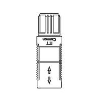 ITT Cannon PLC1G522007 Plastic Push Pull Interconnect
