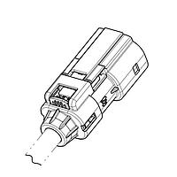 DEUTSCH - TE Connectivity YHVA280-3PXM-A-000 Plug Assembly HVA280-3pxm XE,Key A