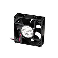 Same Sky (formerly CUI Devices) CFM-8025BG68-160-487-22 DC Axial Fan 80 mm square, 25 mm, 12 Vdc, ball, 6000 RPM, 63.6 CFM, TS/PWM, IP68