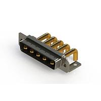 EDAC 629-5W5-650-4N4 Mixed Contact D-Sub Connectors Right-angle Power Combo D-Sub Connector