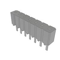 Samtec CES-107-01-T-S Socket .100"  Closed Entry Low Profile Socket Strip