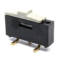 E-Switch EGJ1210AAG1 Slide Switches SLIDE,300mA / 500mA,24VDC / 12VDC,SPDT,On-On,Surface Mount