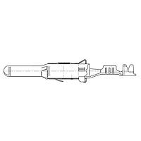 AMP Connectors - TE Connectivity 929963-1 (Mouser Reel) Quick Connect STIFTKONTAKT 2,5MMD Reel of 1000
