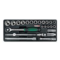 TOPTUL GCAT2406 DR. Flank Socket Set (1/2", 24 pcs)