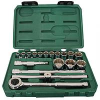 SATA 09204 18PC 1/2inch DR SOCKET SET (1/2inch,18 chi tiết)