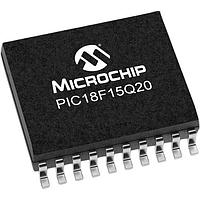 Microchip Technology PIC18F15Q20-I/SO Microcontrollers 32KB Flash, 2K RAM, 256 EEPROM, I3C, MVIO 10b ADCC, 8b DAC, DMA, 16-bit PWM, PPS, UART, SPI/I2C