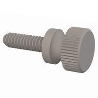 Essentra Components 090440037T Knurled Screw Knurled Thumb Screw, #4-40 Thread, 3/8 Lg