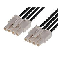Molex 216290-1043 Discrete Wire STANDARD .093 4 CKT R TO R 600MM