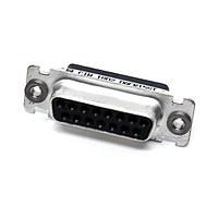 Cinch DACR15ST Receptacle DSUB 15 F CRIMP R FLOA G TI