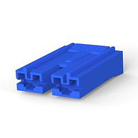 AMP Connectors - TE Connectivity 179720-6 Housing 187 POSITIVE LOCK REC HSG 2P