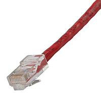 AIM-Cambridge / Cinch Connectivity Solutions 73-7774-5 Cat 5e CAT5E Assembled Patch Cable 5 ft Red