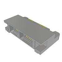 Samtec HSEC8-109-01-L-RA-L2 Sockets 0.80 mm High-Speed Edge Card Connector, Right-Angle