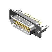 Molex / FCT 173109-1516 D-Sub Connectors - Standard Density FCT DSUB STR PC PLG 37 PN W/SNAPIN