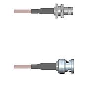 Amphenol Custom Cable Q-0600O000S060i RF Cable Assemblies BNC-SJB/BNC-SP G179 60I