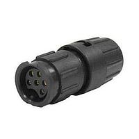 CONXALL W8282-6SG-P-318 Connectors 6#20 F Short Backshell .18 Grommet Size