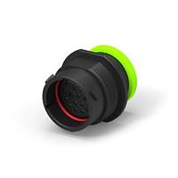 DEUTSCH - TE Connectivity HDP24-18-20SN Housings REC, 20P, BLK, N, 16/20, S