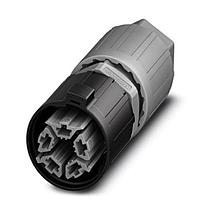PHOENIX CONTACT 1403781 Circular Metric Connectors QPD P 4PE2,5 9-16 GY