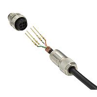 Amphenol LTW MSDS-04BMMC-SL7001 Sensor Cables / Actuator Cables M12 Shielded Crimp 4P M Conn M Pin Strt