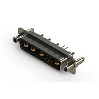 EDAC 627-9W4-224-1NE Mixed Contact D-Sub Connectors Vertical Combo Dsub